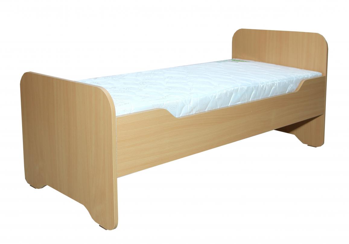 Ліжко дитяче без матрацу, з ламінованої ДСП,(ТОВ ‘’АЛМАНТ’’), 1432х634х615 мм.